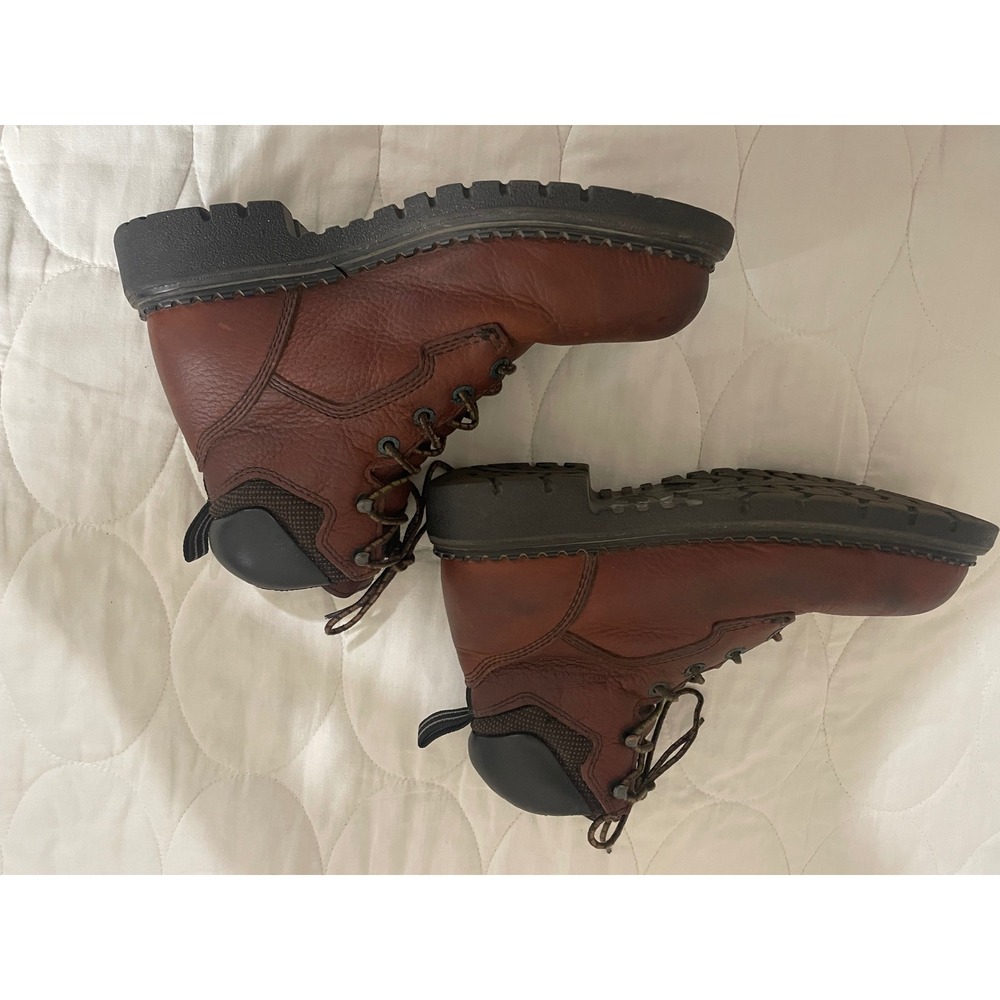 Red Wing 2326 Mens Brown Leather Steel Toe EH Work Boots Made in USA 8.5 D